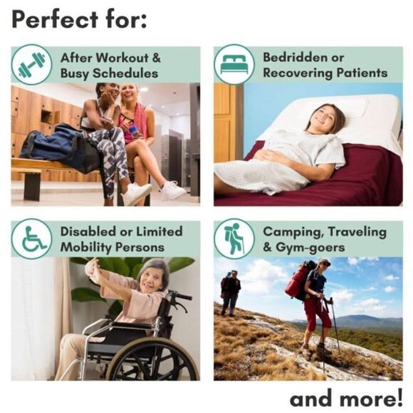 NURTURE VALLEY - NWT - Rinse-Free Body Wash & Shampoo 8 fl oz Waterless Cleanser - Picture 8 of 11